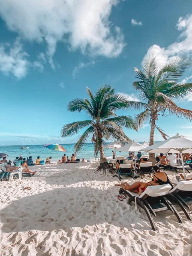 Papagayo Hotel Boutique Playa del Carmen Extérieur photo Beach in Cancun